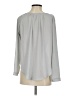 Harper Gray Long Sleeve Blouse Size S - photo 2