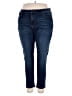 Vigoss Solid Blue Jeans Size 22 - photo 1