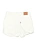 Levi's Solid Ivory Shorts Size 27 waist - photo 2