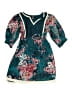 Zunie 100% Polyester Teal Dress Size 8 - photo 1