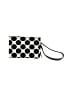 Thirty-One Polka Dots Black White Wristlet One size - photo 1