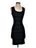 Max Studio Stripes Black Cocktail Dress Size XS - photo 1
