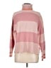 J.Crew Stripes Pink Pullover Sweater Size M (estimated) - photo 1