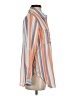 Unbranded Stripes Orange Long Sleeve Blouse Size S - photo 4