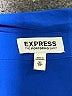 Express 100% Polyester Blue Long Sleeve Blouse Size XS - photo 7