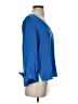 CeCe Blue 3/4 Sleeve Blouse Size XS - photo 4
