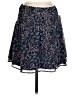 Aqua 100% Polyester Paisley Blue Casual Skirt Size S - photo 1