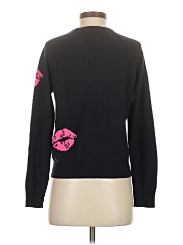 Aqua Cashmere Pullover Sweater (view 2)