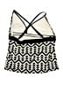 South Point Chevron-herringbone Ivory Swimsuit Top Size 24 - photo 2