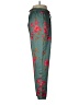 PrettyLittleThing 100% Polyester Floral Teal Casual Pants Size 8 - photo 4