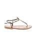 K Jacques St. Tropez Silver Tan Sandals Size EU 35 - photo 1