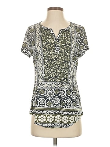 Lucky Brand Short Sleeve Blouse (view 1)