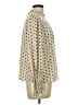 Shein 100% Polyester Polka Dots Ivory Long Sleeve Blouse Size L - photo 4