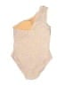 J.Crew Paisley Tan One Piece Swimsuit Size 8 - photo 2