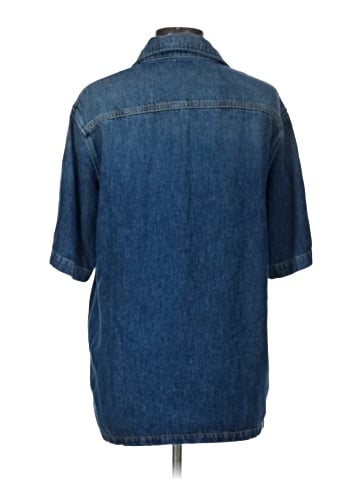 Versace Short-Sleeved Denim Shirt (view 2)