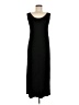 DKNY Solid Black Casual Dress Size M - photo 1