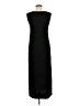 DKNY Solid Black Casual Dress Size M - photo 2