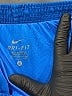 Nike 100% Polyester Color Block Blue Athletic Shorts Size S - photo 3