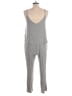 Cherish Metallic Gray Jumpsuit Size L - photo 2