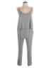 Cherish Metallic Gray Jumpsuit Size L - photo 1