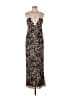 Muse 100% Polyester Animal Print Brown Cocktail Dress Size 10 - photo 1