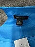 Ann Taylor 100% Polyester Solid Blue Casual Dress Size M - photo 7