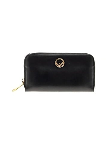 Fendi Black Leather Continental Wallet (view 1)