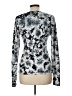 525 America Floral Silver Pullover Sweater Size L - photo 2