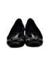 Fendi 100% Leather Black Flats Size EU 38 - photo 2