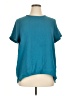 Stylus Teal Short Sleeve Top Size XL - photo 1