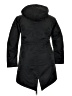 The Kooples 100% Polyester Black Coat Size 2X (estimated) - photo 2