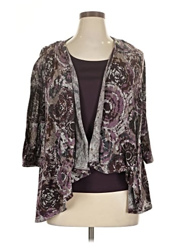 Roz & Ali Short Sleeve Blouse (view 1)