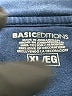 Basic Editions 100% Cotton Blue Short Sleeve Polo Size XL - photo 7