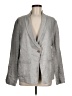Eileen Fisher Solid Gray Blazer Size M - photo 1