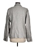 Eileen Fisher Solid Gray Blazer Size M - photo 2
