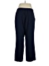 JM Collection Solid Blue Casual Pants Size XL - photo 2