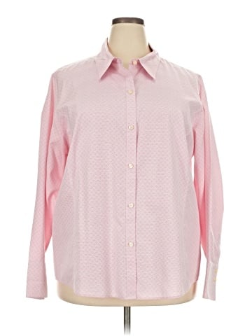 Liz Claiborne Long Sleeve Button-Down Shirt (view 1)