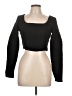 Broadway & Broome Solid Black Long Sleeve Top Size L - photo 1
