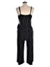 Kaileigh Stripes Black Jumpsuit Size L - photo 2