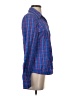 Columbia Plaid Blue Long Sleeve Blouse Size S - photo 4
