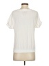 Ann Taylor LOFT Outlet Ivory Short Sleeve Top Size XS (petite) - photo 2