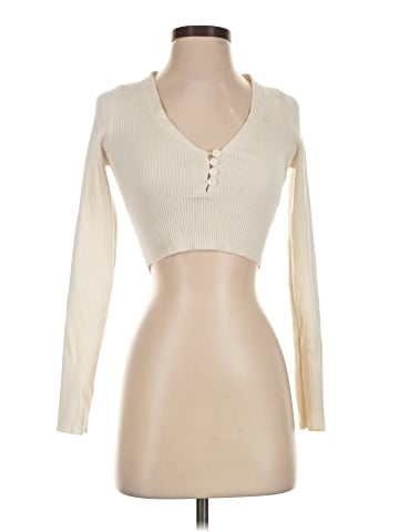 Blue Blush Long Sleeve Top (view 1)