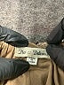 Hot & Delicious 100% Polyester Tweed Gold Shorts Size L - photo 3