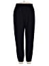 Unbranded 100% Polyester Solid Black Casual Pants Size XL - photo 1