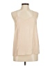 Tibi Tan Sleeveless Blouse Size 8 - photo 1