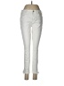 Ann Taylor Metallic Ivory Jeans Size 6 - photo 1