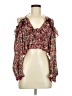Shein Pink 3/4 Sleeve Blouse Size M - photo 1