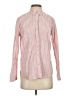 Universal Thread 100% Cotton Stripes Pink Long Sleeve Button-Down Shirt Size XS - photo 1