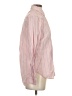 Universal Thread 100% Cotton Stripes Pink Long Sleeve Button-Down Shirt Size XS - photo 4