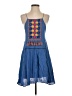 Piper Blue Casual Dress Size XS - photo 1